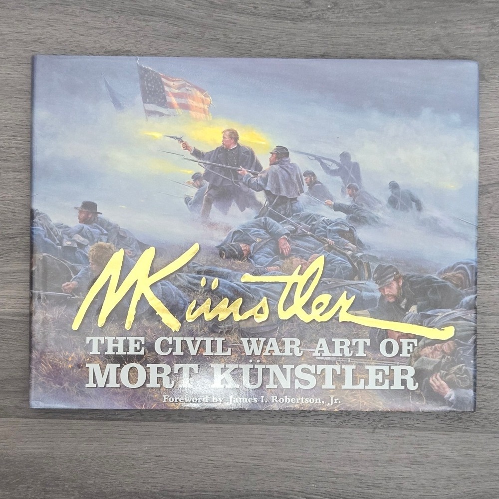 The Civil War Art of Mort Kunstler Hardcover Book Greenwich Workshop Press
